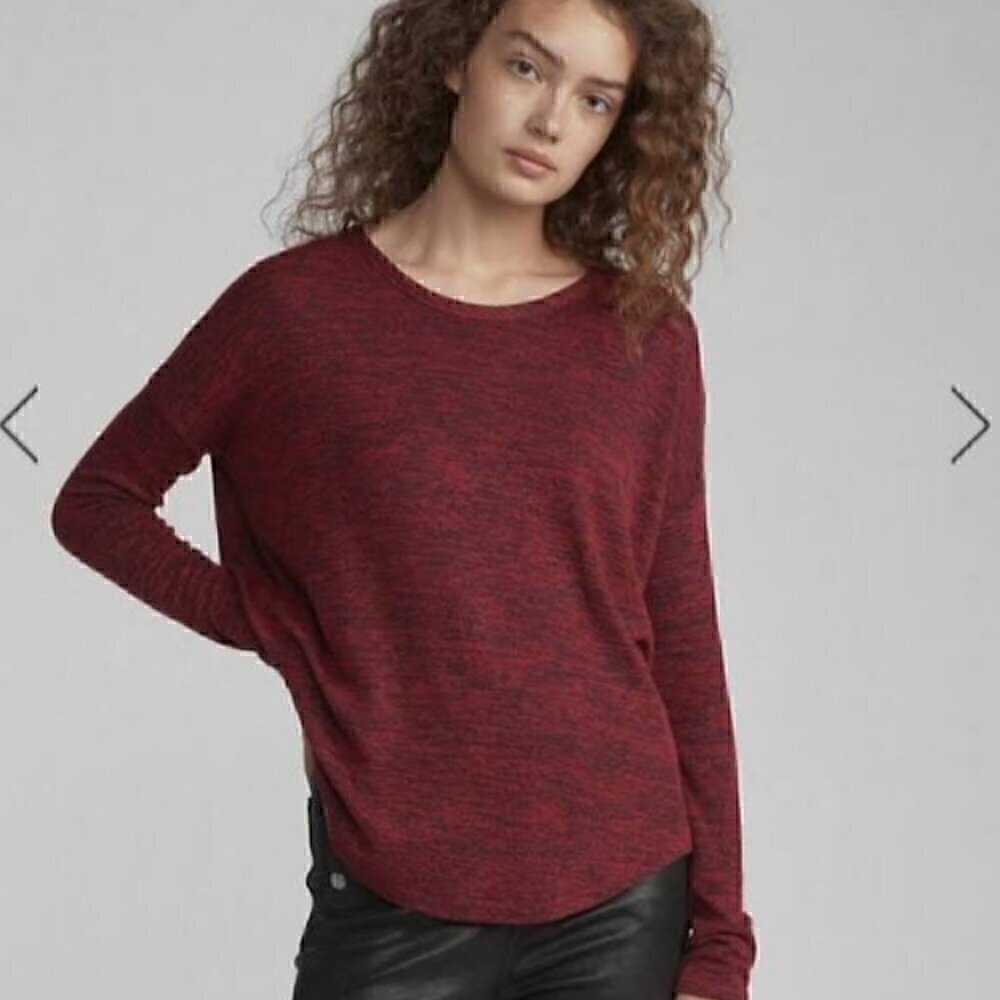 Rag&Bone The Knit Long Sleeve Tee size M